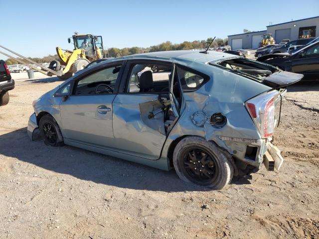 JTDKN3DU5E1827955 - 2014 TOYOTA PRIUS TURQUOISE photo 2