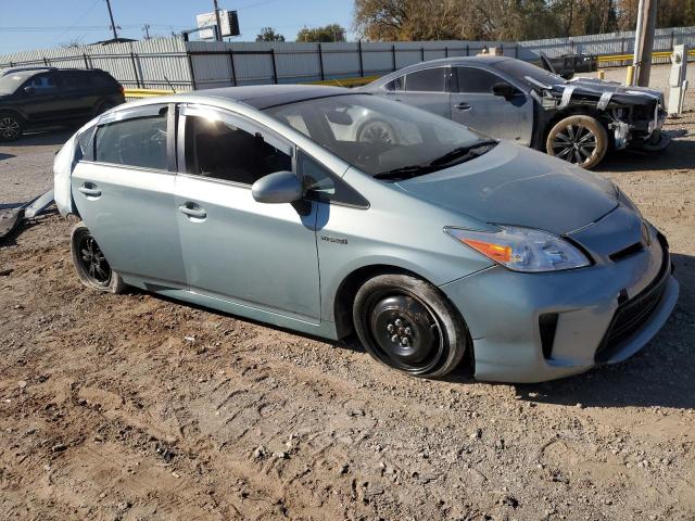 JTDKN3DU5E1827955 - 2014 TOYOTA PRIUS TURQUOISE photo 4