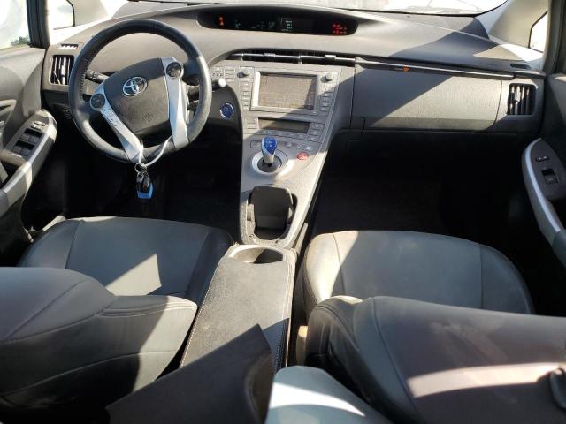 JTDKN3DU5E1827955 - 2014 TOYOTA PRIUS TURQUOISE photo 8