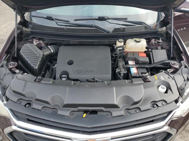 1GNEVGKW1JJ130888 - 2018 CHEVROLET TRAVERSE LT BURGUNDY photo 12