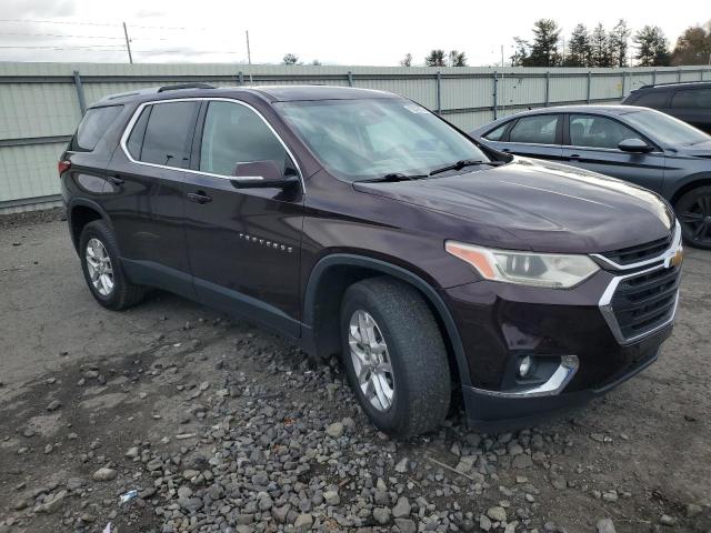 1GNEVGKW1JJ130888 - 2018 CHEVROLET TRAVERSE LT BURGUNDY photo 4