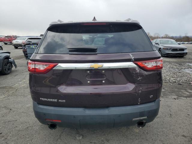 1GNEVGKW1JJ130888 - 2018 CHEVROLET TRAVERSE LT BURGUNDY photo 6