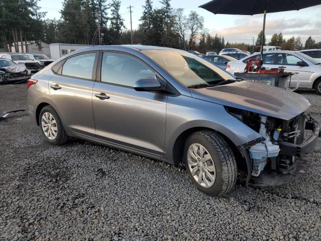 3KPC24A3XJE018330 - 2018 HYUNDAI ACCENT SE Gri fotoğraf 4