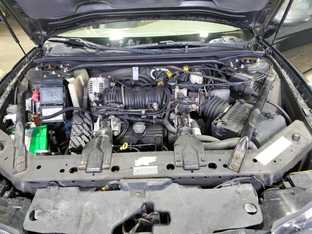2G1WX15K039222045 - 2003 CHEVROLET MONTE CARL SS შავი ფოტო 11