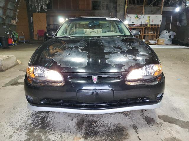 2G1WX15K039222045 - 2003 CHEVROLET MONTE CARL SS შავი ფოტო 5