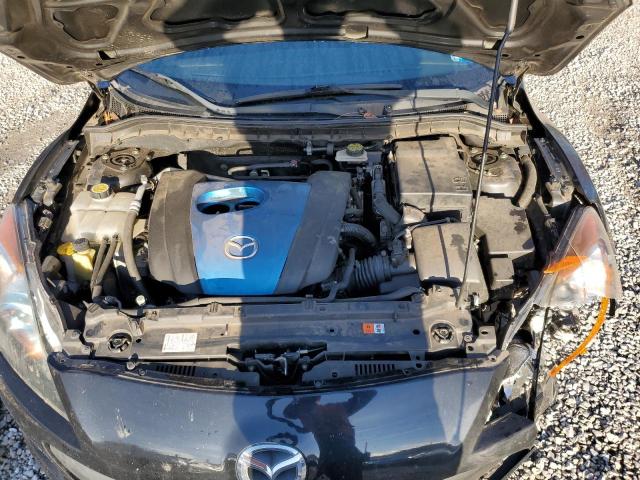 JM1BL1L7XD1746292 - 2013 MAZDA 3 I BLACK photo 11