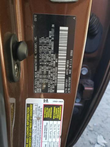 4T3BA3BB7AU018966 - 2010 TOYOTA VENZA Қоңыр фото 13