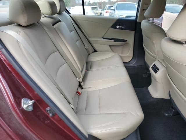 1HGCR2F84FA101638 - 2015 HONDA ACCORD EXL MAROON photo 10