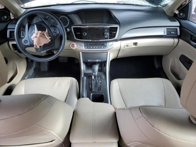 1HGCR2F84FA101638 - 2015 HONDA ACCORD EXL MAROON photo 8