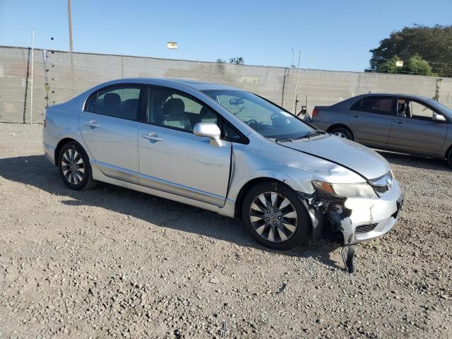 19XFA16819E036701 - 2009 HONDA CIVIC EX 银色 照片 4