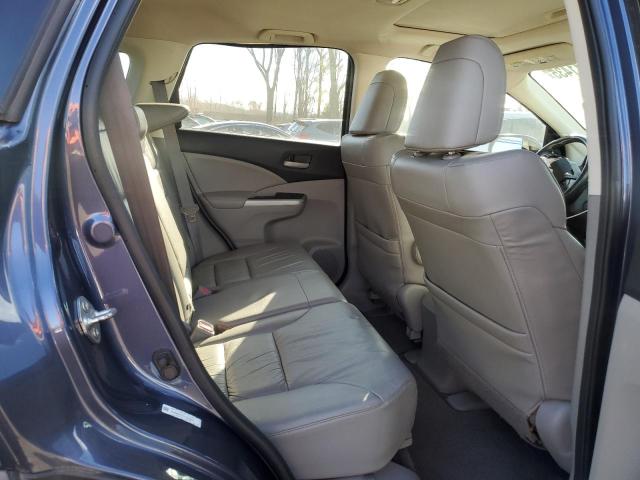 5J6RM3H77CL002632 - 2012 HONDA CR-V EXL BLUE photo 10