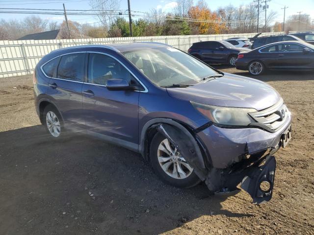 5J6RM3H77CL002632 - 2012 HONDA CR-V EXL BLUE photo 4