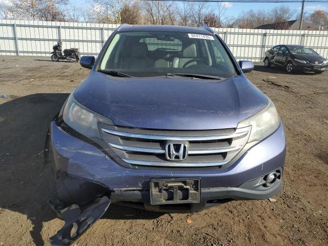 5J6RM3H77CL002632 - 2012 HONDA CR-V EXL BLUE photo 5