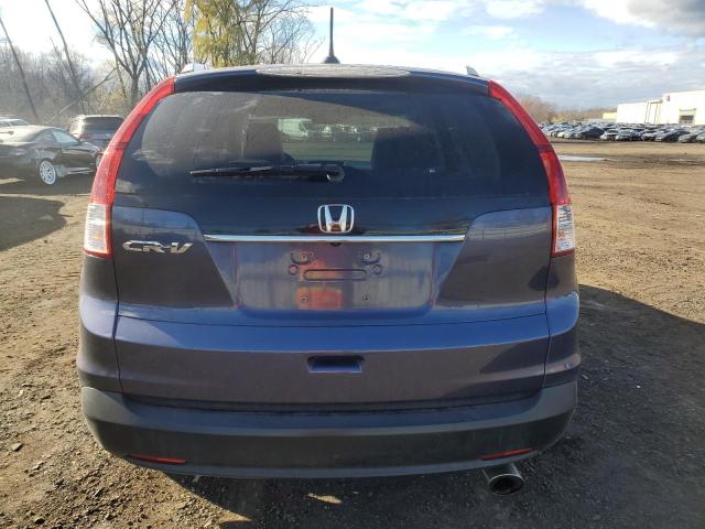 5J6RM3H77CL002632 - 2012 HONDA CR-V EXL BLUE photo 6