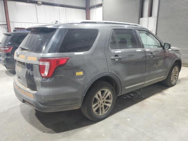 1FM5K8D80KGB46709 - 2019 FORD EXPLORER XLT გრაფიტი ფოტო 3