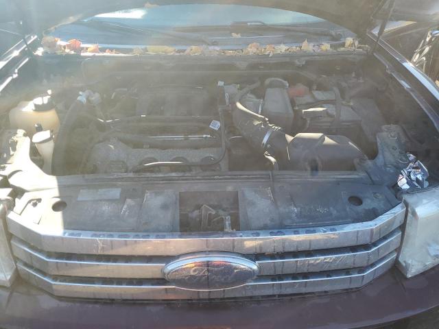 2FMGK5CC2ABA50633 - 2010 FORD FLEX SEL BURGUNDY photo 12