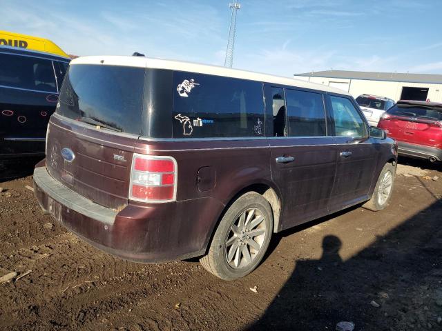 2FMGK5CC2ABA50633 - 2010 FORD FLEX SEL BURGUNDY photo 3