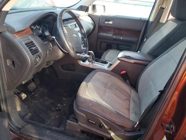 2FMGK5CC2ABA50633 - 2010 FORD FLEX SEL BURGUNDY photo 7