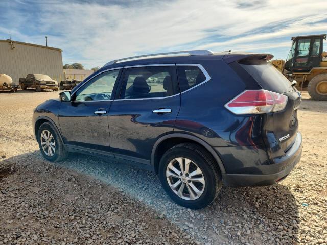 KNMAT2MV7FP513534 - 2015 NISSAN ROGUE S BLUE photo 2