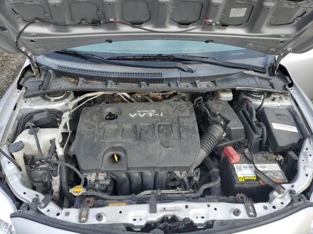 JTDBL40E49J009326 - 2009 TOYOTA COROLLA BASE SILVER photo 11