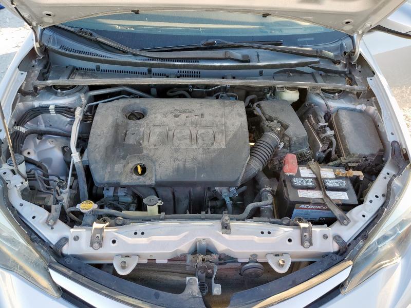 5YFBURHE9HP617903 - 2017 TOYOTA COROLLA L فضي صورة 11