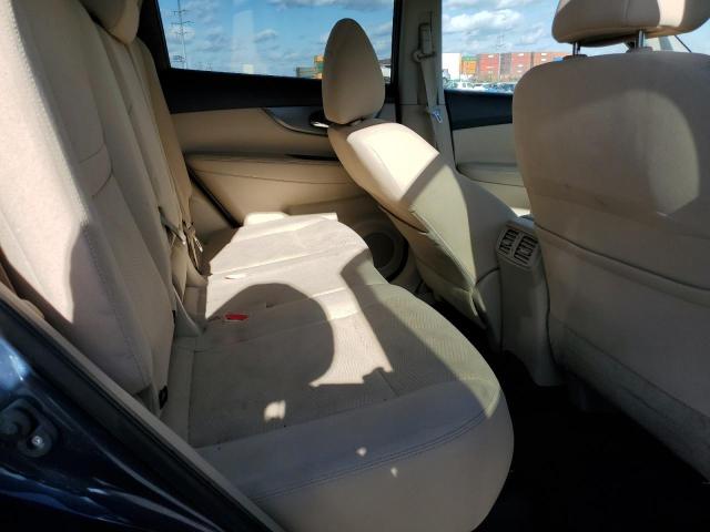 KNMAT2MV7GP656842 - 2016 NISSAN ROGUE S BLUE photo 11