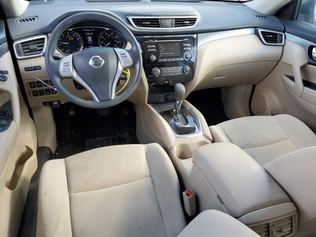 KNMAT2MV7GP656842 - 2016 NISSAN ROGUE S BLUE photo 8