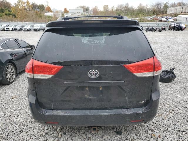 5TDKK3DC7CS269736 - 2012 TOYOTA SIENNA LE BLACK photo 6