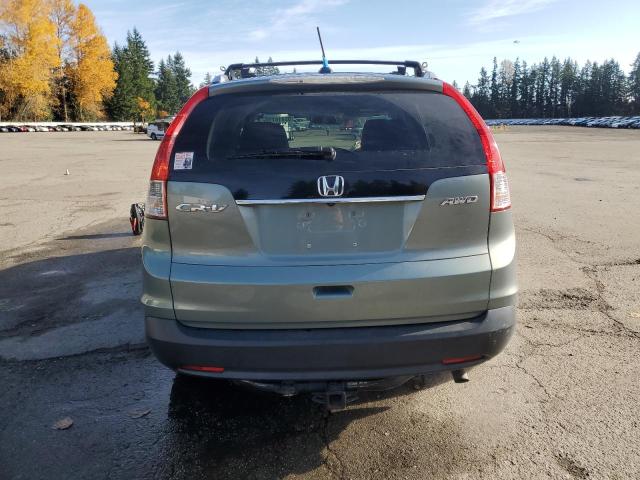 JHLRM4H71CC000342 - 2012 HONDA CR-V EXL GREEN photo 6