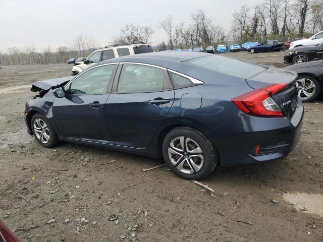 19XFC2F50JE201809 - 2018 HONDA CIVIC LX ლურჯი ფოტო 2