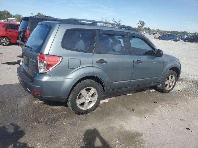 JF2SHBBC9BH728684 - 2011 SUBARU FORESTER 2.5X BLUE photo 3