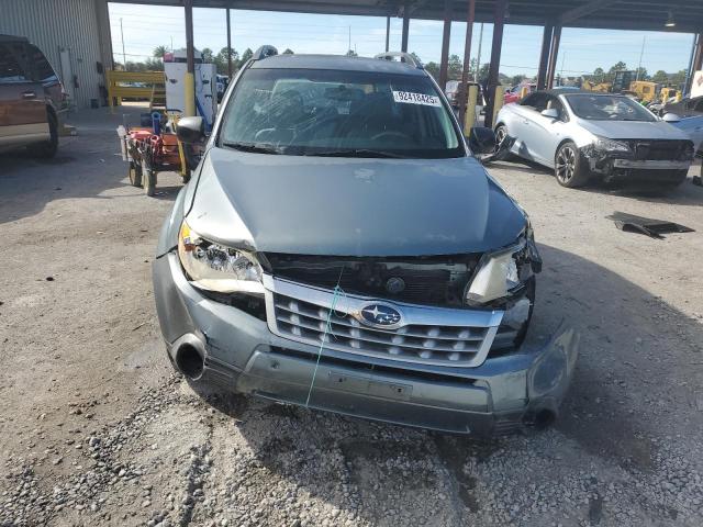 JF2SHBBC9BH728684 - 2011 SUBARU FORESTER 2.5X BLUE photo 5