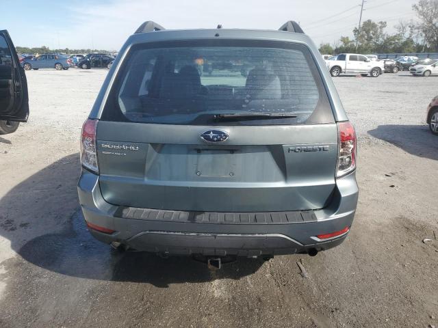 JF2SHBBC9BH728684 - 2011 SUBARU FORESTER 2.5X BLUE photo 6