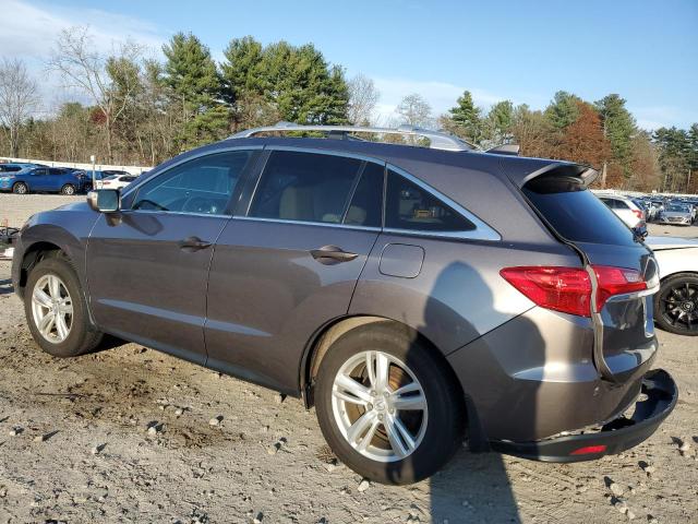 5J8TB4H54DL009336 - 2013 ACURA RDX TECHNOLOGY GRAY photo 2
