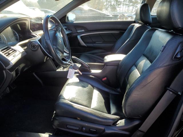 1HGCS12839A023958 - 2009 HONDA ACCORD EXL BLACK photo 7