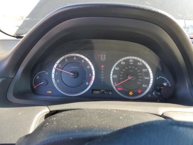 1HGCS12839A023958 - 2009 HONDA ACCORD EXL BLACK photo 9