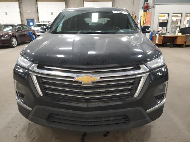 1GNEVGKW8NJ165918 - 2022 CHEVROLET TRAVERSE LT BLACK photo 5