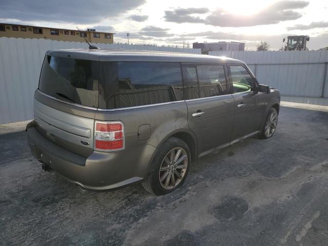 2FMGK5D89DBD09455 - 2013 FORD FLEX LIMITED GRAY photo 3