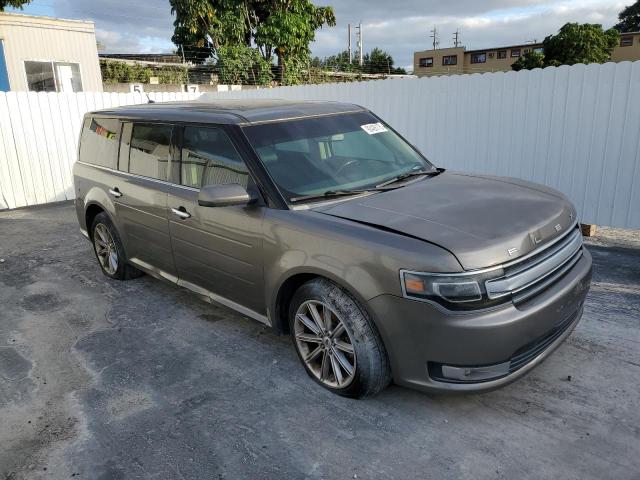 2FMGK5D89DBD09455 - 2013 FORD FLEX LIMITED GRAY photo 4