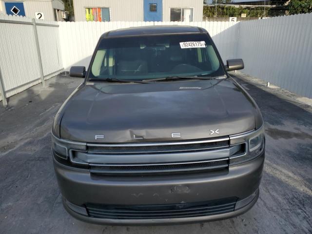 2FMGK5D89DBD09455 - 2013 FORD FLEX LIMITED GRAY photo 5