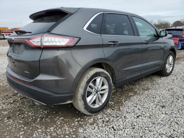 2FMPK3J88JBB60041 - 2018 FORD EDGE SEL Grafitowy zdjęcie 3
