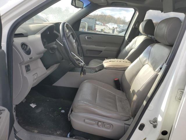 5FNYF4H9XCB044119 - 2012 HONDA PILOT TOURING თეთრი ფოტო 7