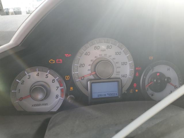 5FNYF4H9XCB044119 - 2012 HONDA PILOT TOURING თეთრი ფოტო 9