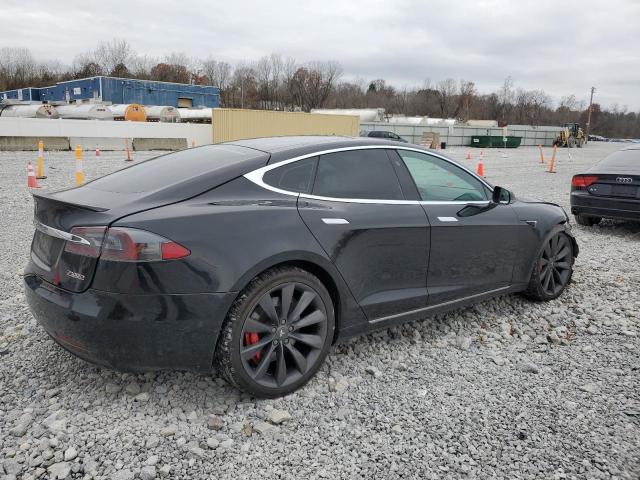 5YJSA1E42HF231454 - 2017 TESLA MODEL S Սև լուսանկար 3