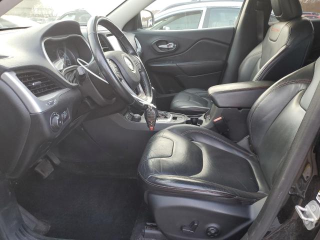 1C4PJMBS9FW727337 - 2015 JEEP CHEROKEE TRAILHAWK BLACK photo 7