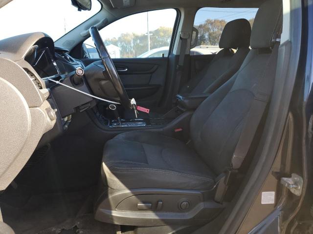 1GNKVGKDXHJ176649 - 2017 CHEVROLET TRAVERSE LT BLACK photo 7