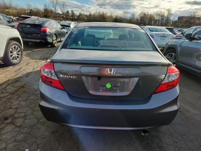 2HGFB2F92CH552459 - 2012 HONDA CIVIC EXL ყავისფერი ფოტო 6