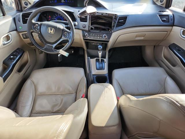 2HGFB2F92CH552459 - 2012 HONDA CIVIC EXL ყავისფერი ფოტო 8