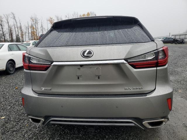 2T2BZMCA3JC165585 - 2018 LEXUS RX 350 BASE ვერცხლისფერი ფოტო 6