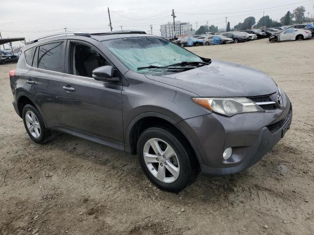 2T3WFREV4EW113308 - 2014 TOYOTA RAV4 XLE GRAY photo 4